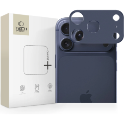 Κάλυμμα Κάμερας iPhone 17 Pro Tech-Protect Camalloy Fit+ Προστατευτικό Μεταλλικό - Deep Blue (5906302334544)