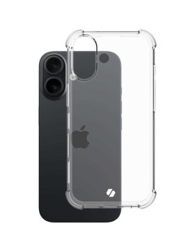 Θήκη iPhone 16 Spacecase Anti-Shock Διάφανη Σιλικόνης 1mm - Clear (5905719111724)