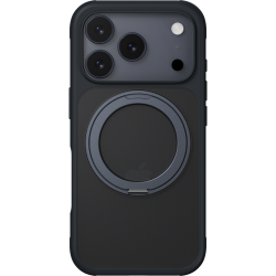 Θήκη iPhone 17 Pro MagEasy MagStand M Ανθεκτική Ημιδιάφανη με MagSafe & Περιστρεφόμενο KickStand - Midnight (MPH17P262MG25)