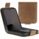 Θήκη Samsung Galaxy Z Flip7 Rosso Element PU Πορτοφόλι - Brown (8719246482212)