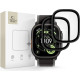 Tempered Glass Apple Watch Ultra 3 / Ultra 2 / Ultra 1 49mm Tech-Protect Glass Ring Αντιχαρακτικό Γυαλί Προστασίας Οθόνης με Μεταλλικό Πλαίσιο 2 Τεμάχια - Black (5906302335640)