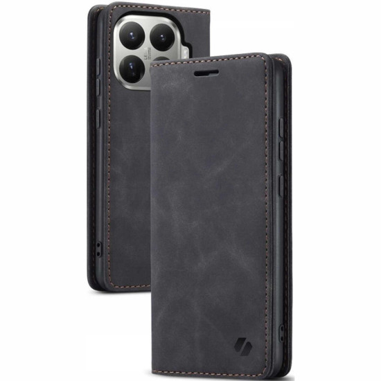 Θήκη Xiaomi 15T Pro Spacecase Wallet Πορτοφόλι - Black (5905719132804)