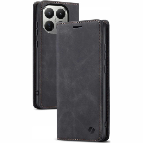 Θήκη Xiaomi 15T Spacecase Wallet Πορτοφόλι - Black (5905719132798)