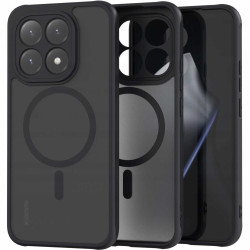 Θήκη Xiaomi 15T Spacecase Hybrid MagSafe Σκληρή Ημιδιάφανη με MagSafe - Black (5905719132774)