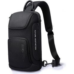 Ανδρικό Τσαντάκι Bange 7565 Ώμου / Χιαστί Crossbody 6.5L - Black