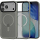 Θήκη iPhone 17 Pro Max Spacecase Fusion Mag Ημιδιάφανη Σκληρή με MagSafe - Gray (5905719138165)