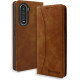 Θήκη Xiaomi Poco M7 4G Bodycell Book Case Πορτοφόλι - Brown (5206015083327)
