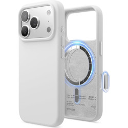 Θήκη iPhone 17 Pro Elago Magnetic Silicone Case Premium Σιλικόνης με MagSafe - White (ES17MSSC63PRO-WH)
