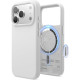 Θήκη iPhone 17 Pro Elago Magnetic Silicone Case Premium Σιλικόνης με MagSafe - White (ES17MSSC63PRO-WH)