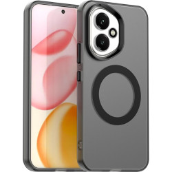 Θήκη Honor 400 Techsuit CandyCase Σκληρή Ημιδιάφανη με MagSafe - Black (5949419310810)