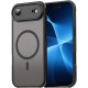 Θήκη iPhone Air Techsuit HaloFrost II MagSafe Σκληρή Ημιδιάφανη με MagSafe - Black (5949419296770)