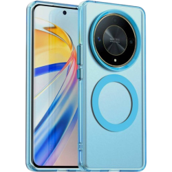 Θήκη Honor Magic6 Lite Techsuit CandyCase Σκληρή Ημιδιάφανη με MagSafe - Blue (5949419311084)