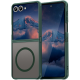 Θήκη Samsung Galaxy Z Flip7 Techsuit HaloFrost II MagSafe Σκληρή Ημιδιάφανη με MagSafe - Green (5949419296169)