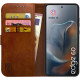 Θήκη Motorola Edge 60 Rosso Element PU Πορτοφόλι - Brown (8719246488450)