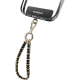 Λουράκι Χειρός MagEasy Chic Chain Wrist Strap & Strap Card 9mm Αποσπώμενο για Θήκες Κινητών / Smartphones - Black / Matte Gold (MPHIPH324BO24)