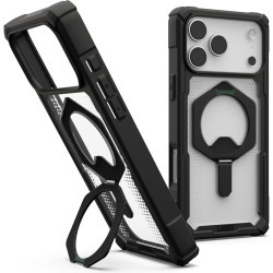 Θήκη iPhone 17 Pro Max UAG Plasma XTE Ανθεκτική με MagSafe & Kickstand - Black / Clear (11452811404G)