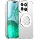 Θήκη Honor X8c Techsuit CandyCase Σκληρή Ημιδιάφανη με MagSafe - White (5949419310902)