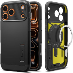 Θήκη iPhone 17 Pro Max Spigen Tough Armor T MagFit Ανθεκτική με Κάλυμμα για Camera Control & MagSafe - Black (ACS10297)