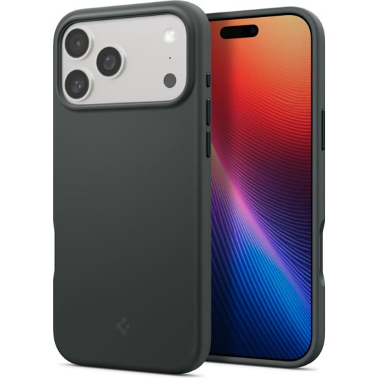Θήκη iPhone 17 Pro Max Spigen Silicone Fit MagFit Ανθεκτική Σιλικόνης με MagSafe - Abyss Green (ACS10271)
