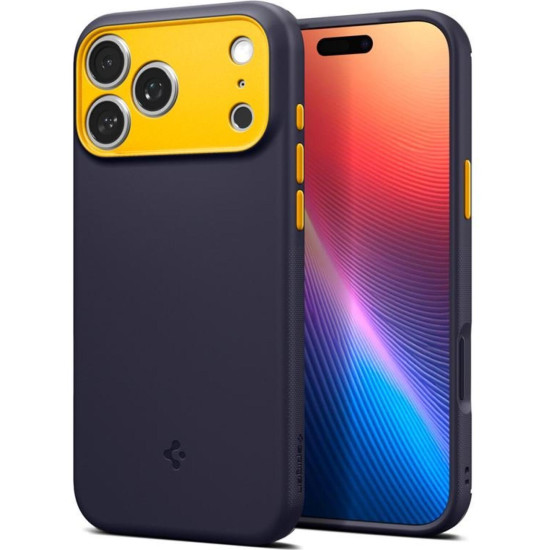 Θήκη iPhone 17 Pro Max Spigen Nano Pop MagFit Ανθεκτική Σιλικόνης με MagSafe - Blueberry Navy (ACS10260)