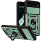 Θήκη OnePlus Nord 4 Techsuit CamShield Ανθεκτική με Κάλυμμα για την Κάμερα & Μεταλλικό Ring Holder - Green (5949419236578)