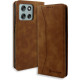 Θήκη Motorola Moto G56 Bodycell Book Case Πορτοφόλι - Brown (5206015085024)