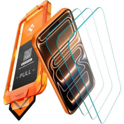 Tempered Glass iPhone 17 Pro Max Spigen GLAS.tR AlignMaster S Αντιχαρακτικό Γυαλί Προστασίας Οθόνης 3 Τεμάχια - Clear (AGL10099)