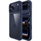 Θήκη iPhone 17 Pro Buddi Hybrid Σκληρή Διάφανη με MagSafe - Transparent / Blue (8719246492471)