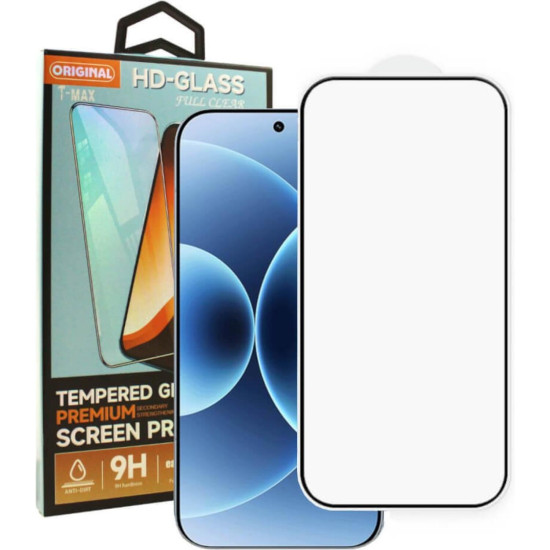 Tempered Glass Xiaomi 17 Pro Max T-Max Premium Full Glue Αντιχαρακτικό Γυαλί Προστασίας Οθόνης - Black (5206015085338)