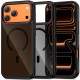 Θήκη iPhone 17 Pro Max Tech-Protect MagHybrid Ημιδιάφανη Σκληρή με MagSafe & TPU Bumper - Black / Red (5906302330447)