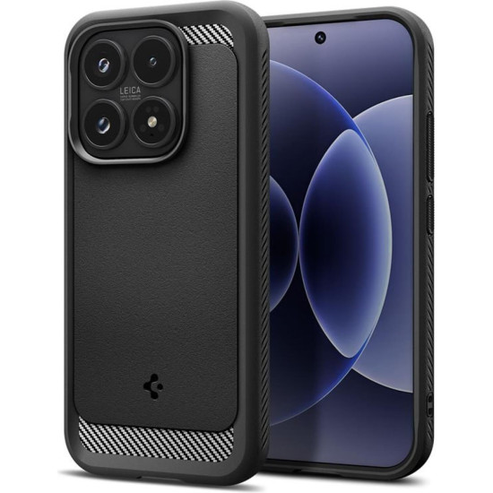 Θήκη Xiaomi 17 Spigen Rugged Armor Ανθεκτική Σιλικόνης - Matte Black (ACS10458)