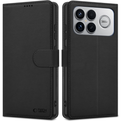 Θήκη Xiaomi Poco F8 Ultra Tech-Protect Wallet Πορτοφόλι - Black (5906302352685)