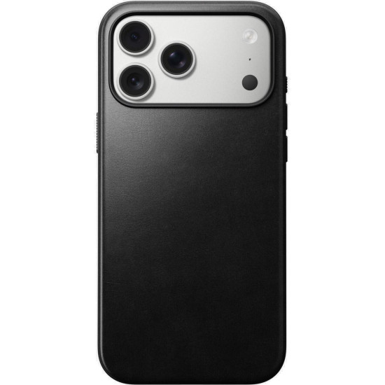 Θήκη iPhone 17 Pro Max Nomad Modern Leather Case Horween Δερμάτινη με MagSafe - Black (NM014254858)