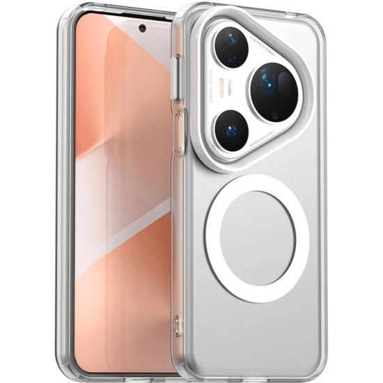Θήκη Huawei Pura 80 Ultra Techsuit CandyCase Σκληρή Ημιδιάφανη με MagSafe - White (5949419334922)