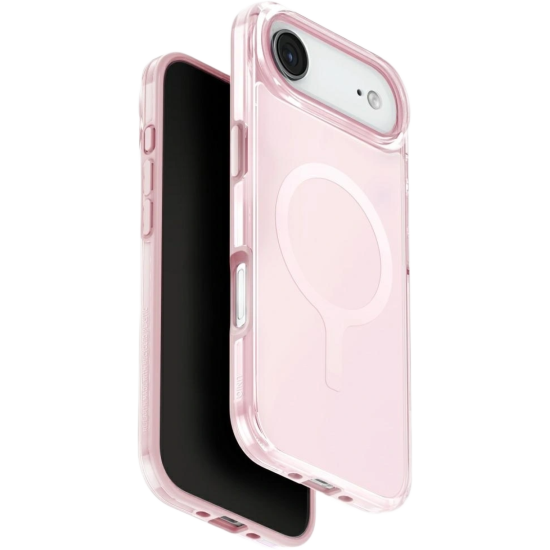 Θήκη iPhone Air Uniq Clario Ανθεκτική Eco-Friendly με MagSafe - Primrose Pink (UNIQ-IP6.6(2025)-CLARMPPK)