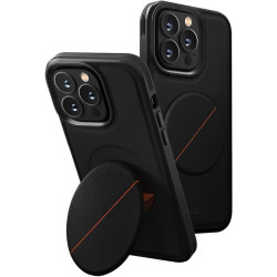 Θήκη iPhone 14 Pro Uniq Novo Ανθεκτική Σκληρή με KickStand & Grip - Black (UNIQ-IP6.1P(2022)-NOVOBLK)