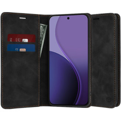 Θήκη Oppo Reno14 F / 14 FS Techsuit Confy Cover Πορτοφόλι - Black (5949419334274)