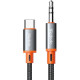 Καλώδιο Ήχου Mcdodo Digital Audio Cable Type-C (Male) σε AUX Jack 3.5mm (Male) με DAC Τσιπ 120cm - Black (CA-0820)