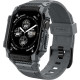 Θήκη Apple Watch 11 / 10 46mm Spigen Rugged Armor Pro Unibody Σιλικόνης - Dark Gray (ACS08605)