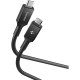 Καλώδιο Type-C Spigen Essential EB10020CC Φόρτισης 100W & Μεταφοράς Δεδομένων 5Gbps σε Type-C 200cm - Black (ACA09460)