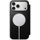 Θήκη iPhone 17 Pro Max Nomad Modern Leather Folio Δερμάτινο Πορτοφόλι με MagSafe - Black (NM014148858)