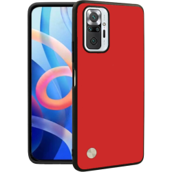 Θήκη Xiaomi Redmi Note 10 Pro Bodycell Vegan Cover Σκληρή - Red (5206015077524)