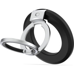 Βάση Στήριξης Tech-Protect MMR500 Μαγνητικό MagSafe Phone Ring με Επιπλέον Αυτοκόλλητο Δακτύλιο MagSafe - Black (5906302368655)