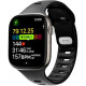 Λουράκι Apple Watch Ultra/SE/11/10/9/8/7/6/5/4 (49/46/45/44mm) Nomad Tempo Band Αδιάβροχο FKM & Αλουμίνιο - Black (NM011444858)