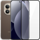 Θήκη & Tempered Glass Xiaomi Redmi Note 15 Pro Plus / Poco M8 Pro Vivid Set TPU Case Σετ Διάφανη Σιλικόνης & Full Face Αντιχαρακτικό Γυαλί Προστασίας Οθόνης - Transparent / Black (VI-TPU-TG.FF 1-26010007)