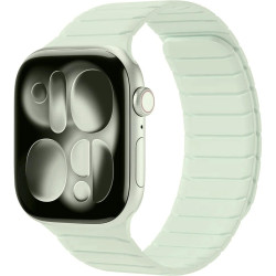 Λουράκι Apple Watch Ultra/SE/11/10/9/8/7/6/5/4 (49/46/45/44mm) Buddi Fuse Μαγνητικό Σιλικόνης - Light Blue (8719246551017)