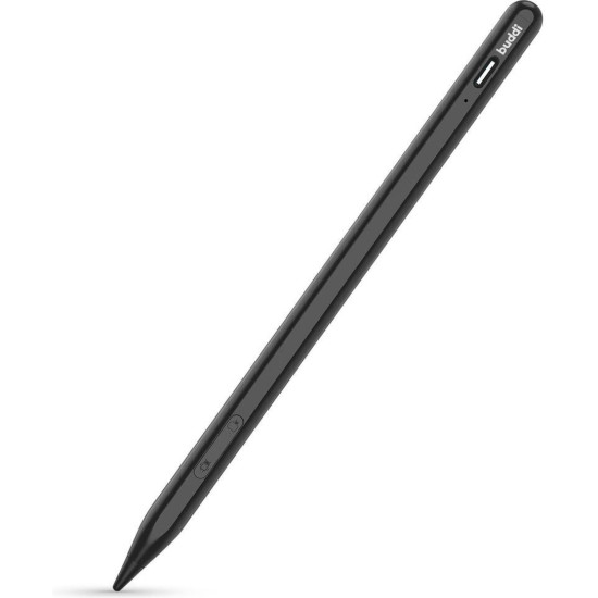 Γραφίδα Buddi Flow 2 Universal Active Stylus Pen Μαγνητική Ψηφιακή Αφής για Smartphone / Tablet 5 Έτη Εγγύηση - Black (8719246488009)
