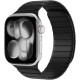 Λουράκι Apple Watch Ultra/SE/11/10/9/8/7/6/5/4 (49/46/45/44mm) Buddi Fuse Μαγνητικό Σιλικόνης - Black (8719246550997)