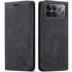 Θήκη Xiaomi Poco F8 Ultra Spacecase Wallet Πορτοφόλι - Black (5905719138509)