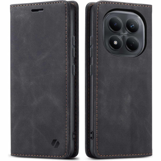 Θήκη Xiaomi Redmi Note 15 Pro 5G Spacecase Wallet Πορτοφόλι - Black (5905719139032)